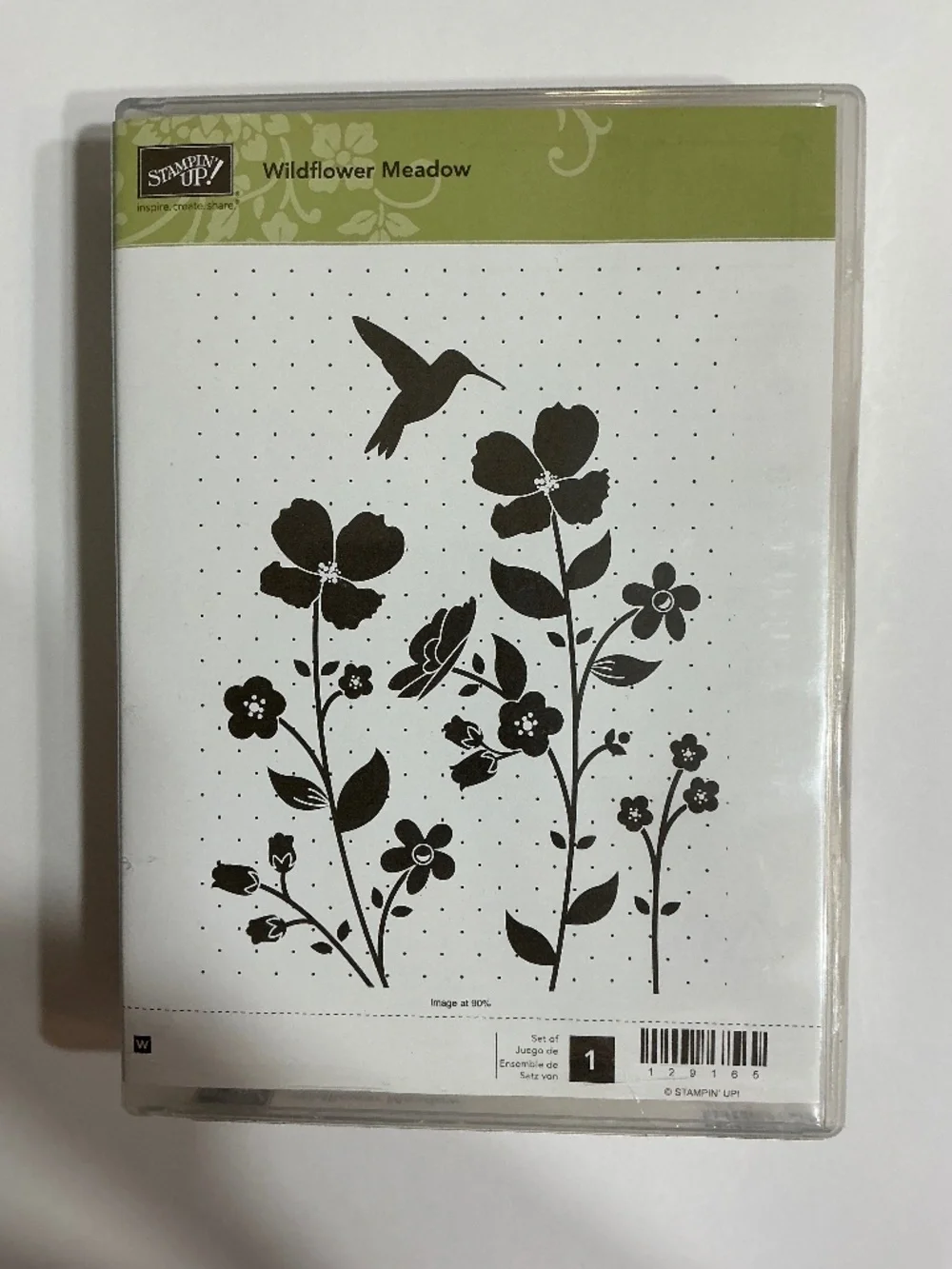 Stampin’ Up Wildflower Meadow Background Stamp